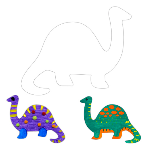 KA미술재료  모양종이 - 공룡